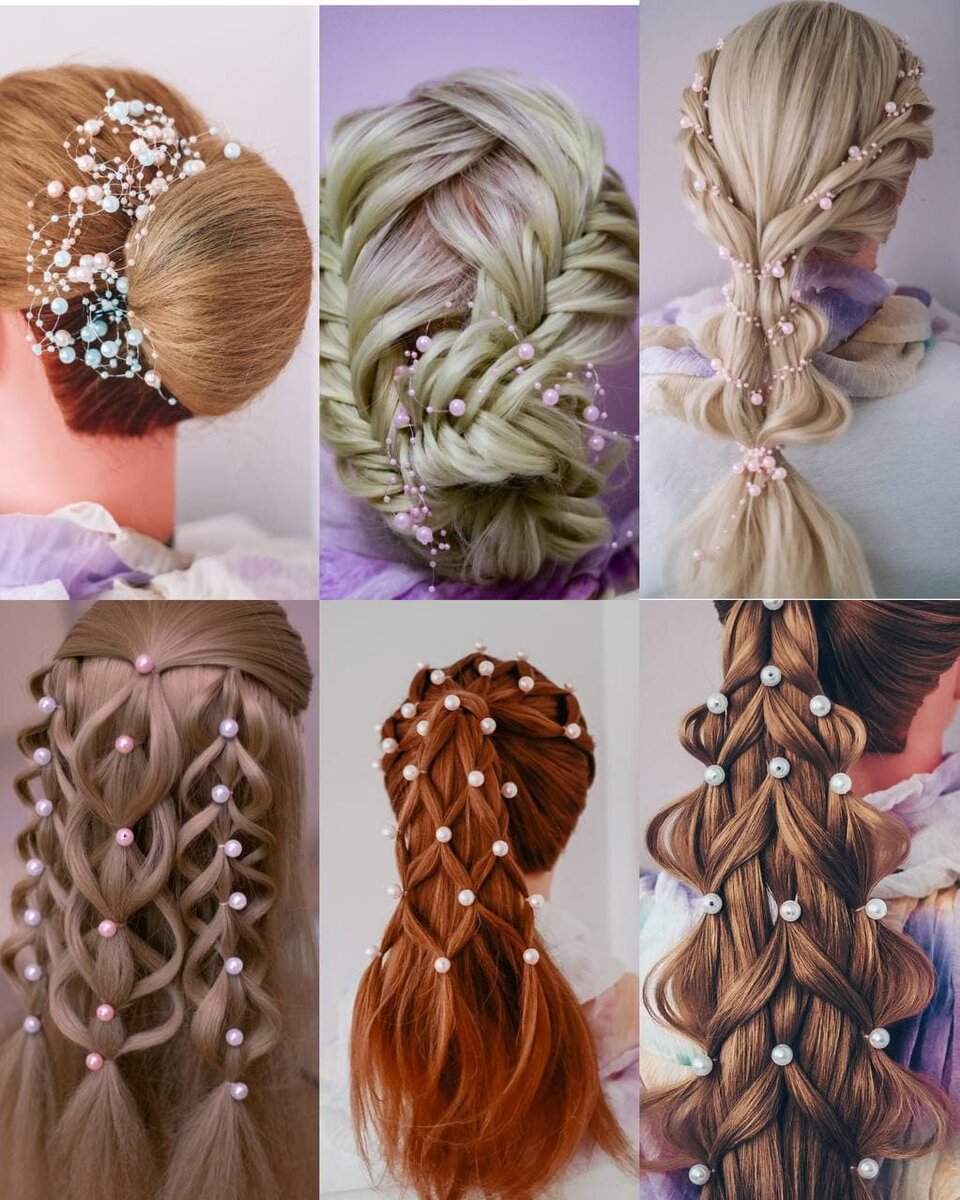 Разные плетения кос девочкам по шагам