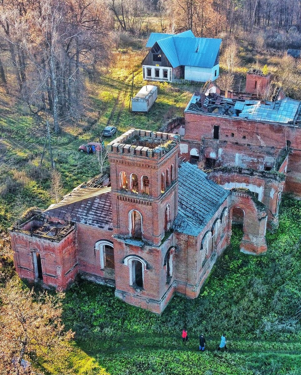 Нашли в лесу старый замок графа | Наступление на наследие | Андрей Новичков  | Дзен