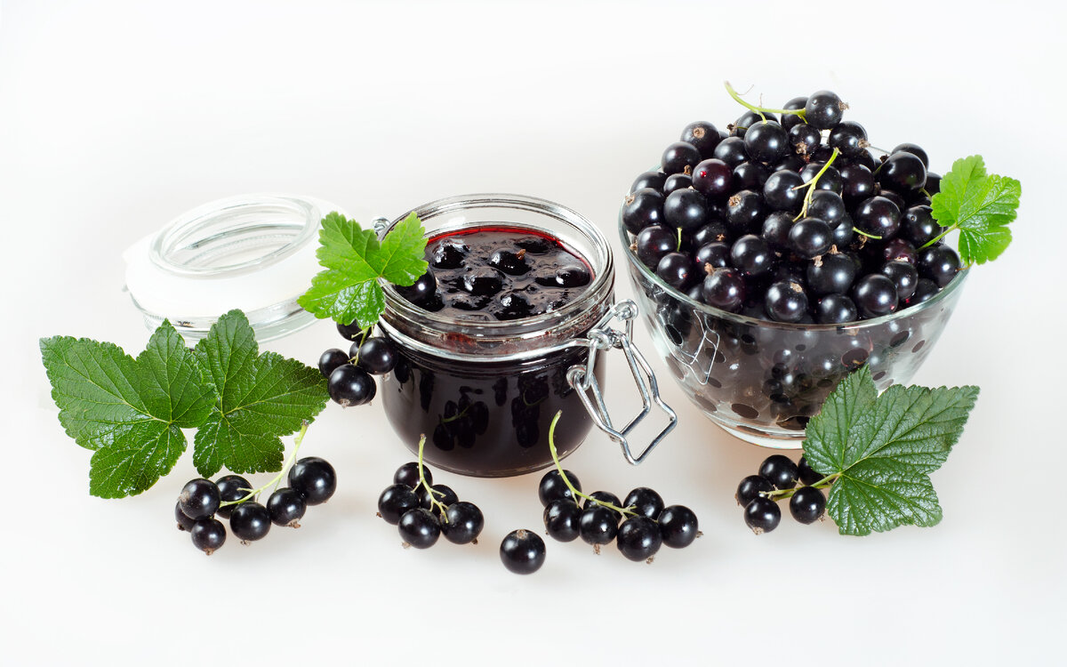 Смородина и варенье.