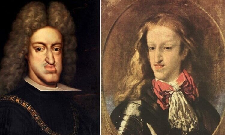 Портреты испанского короля Карла II Зачарованного