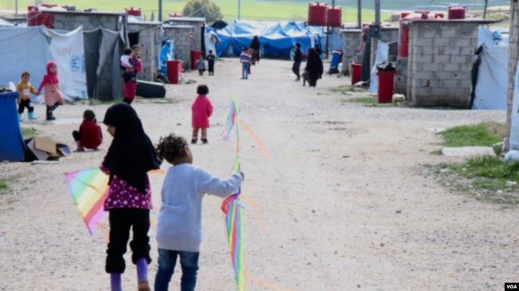 Сирийский лагерь для беженцев "Родж"