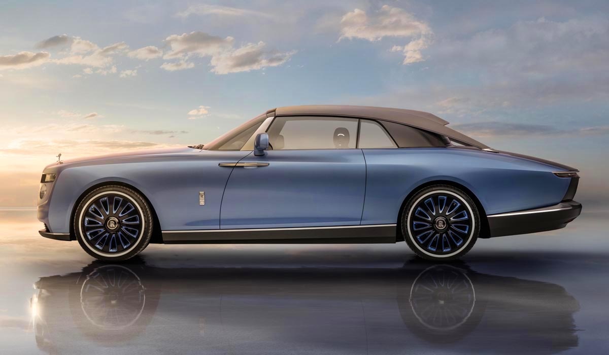 Rolls-Royce Boat Tail в профиль