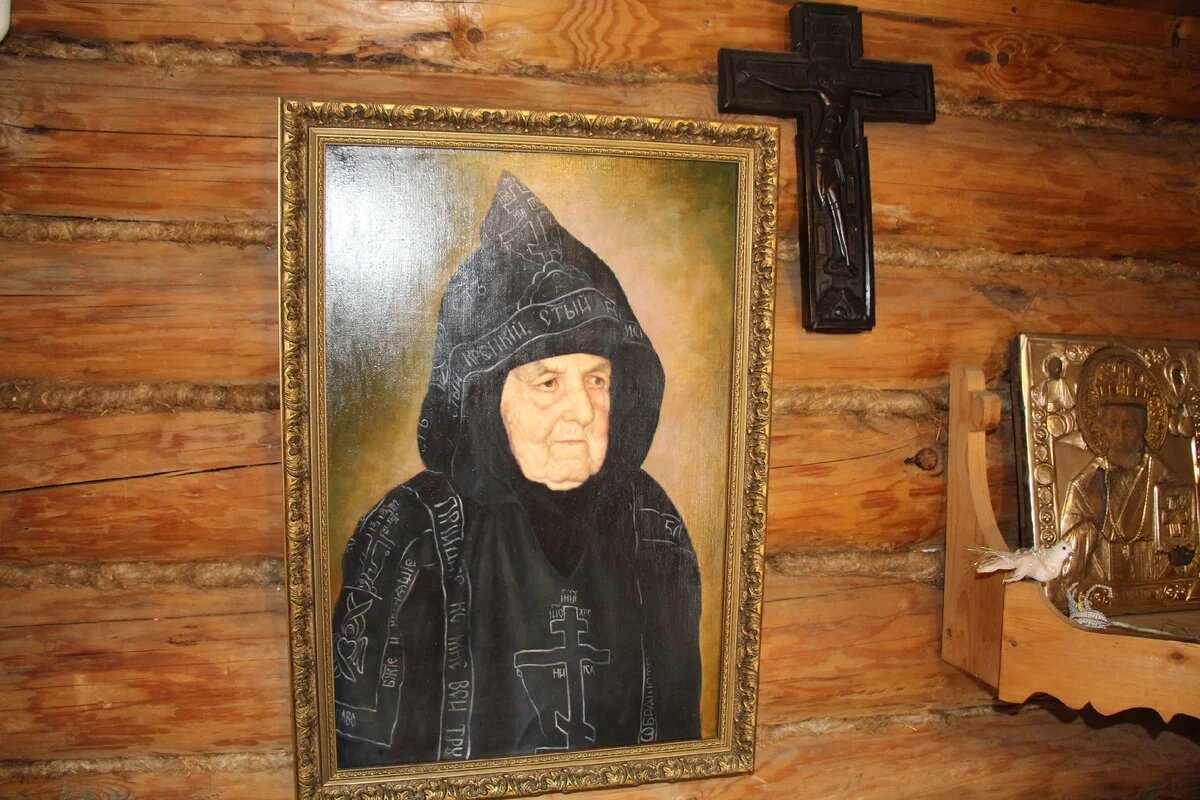 Портрет матушки Сепфоры в ее келии