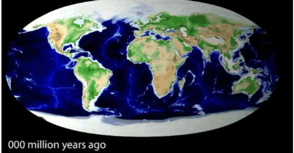 Вероятный сценарий образования нового суперконтинента «Пангея Ультима» (19,3Мб)