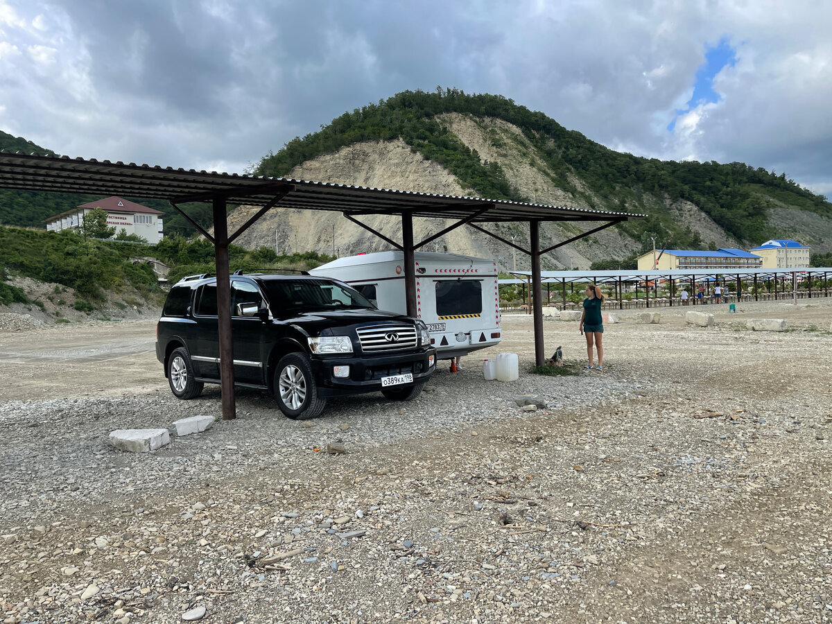 Вот тот самый кемпинг, в котором мы отдыхали в прошлом году