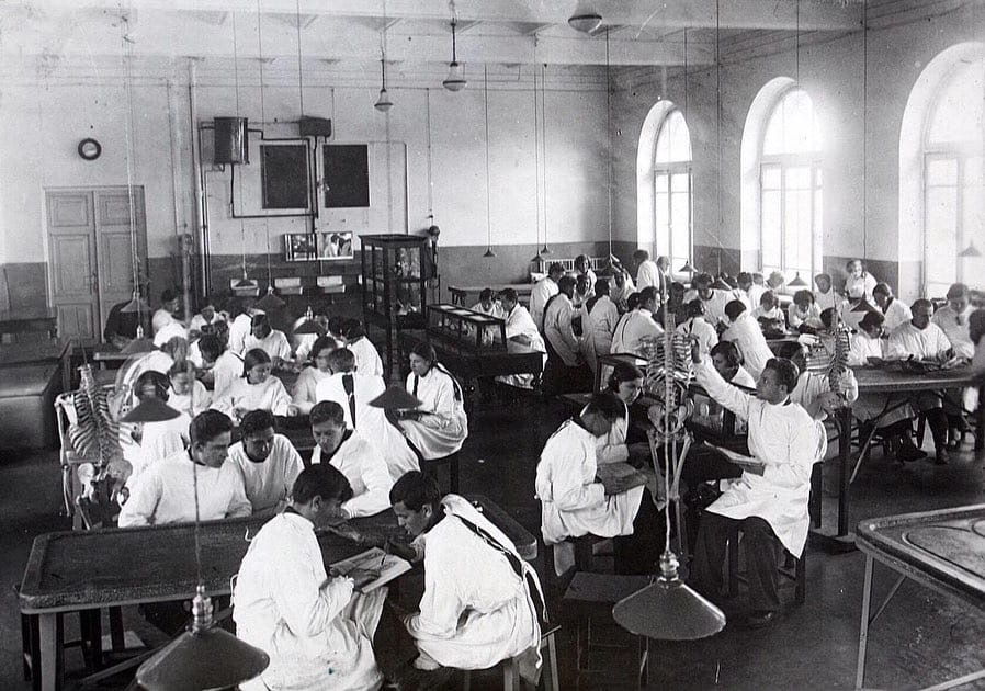 Подготовка кадров, занятие по анатомии 