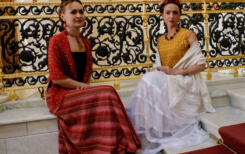 "Фриды" в Музее Фаберже, 2019г. Фото взято в сети Интернет.