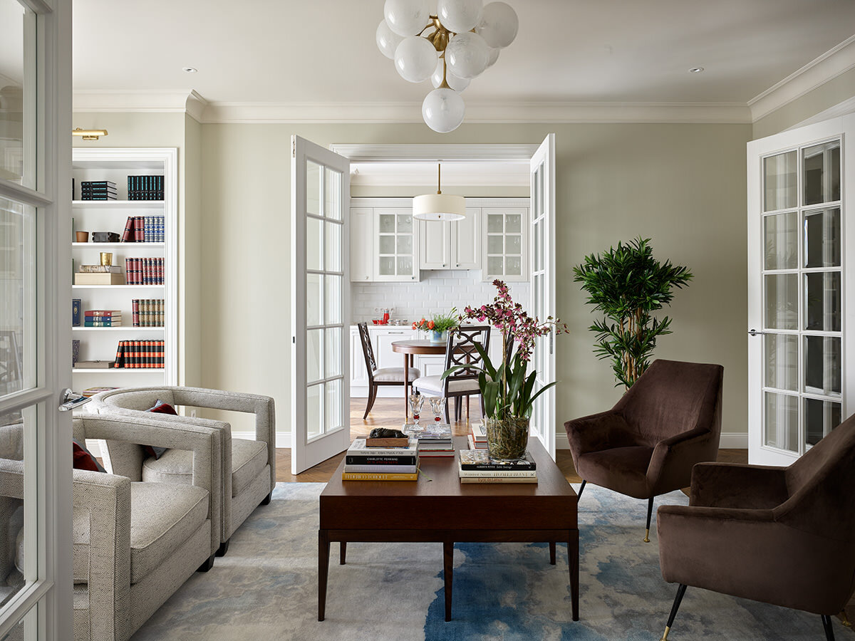 Квартира в Москве по дизайну Оксаны Короткиной.