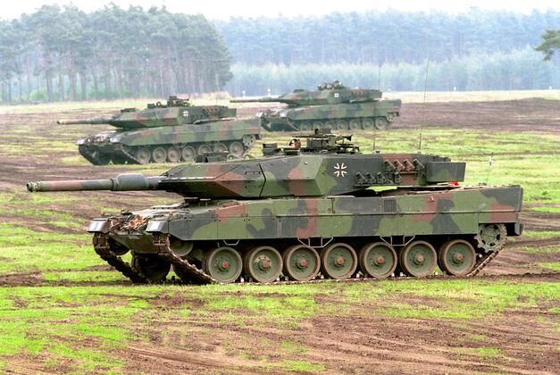    Немецкий танк Leopard 2 A5 (cc) Bundeswehr-Fotos