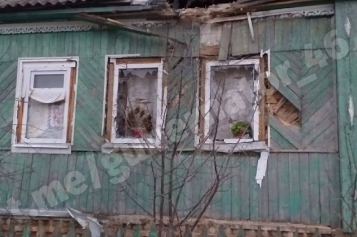    Под обстрел Украины попал район в Курской области