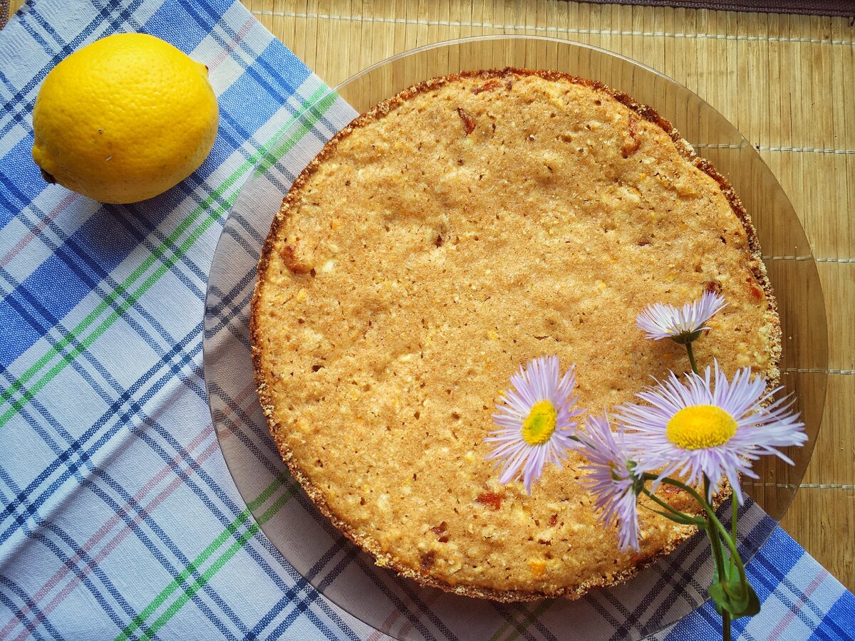 Очень летний и очень простой пирог!
