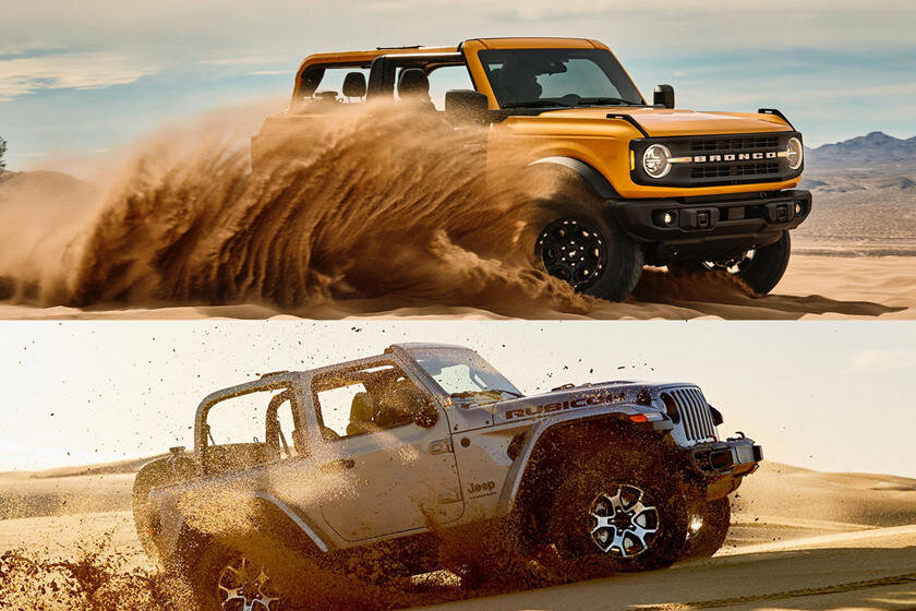 Ford Bronco vs. Jeep Wrangler
