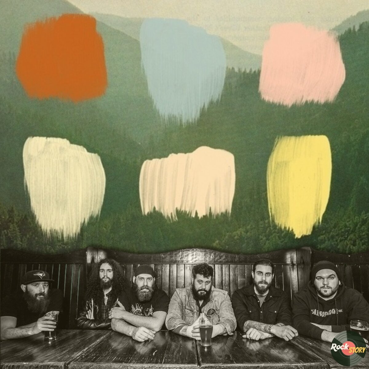 На фотографии: участники группы  Gypsy Chief Goliath