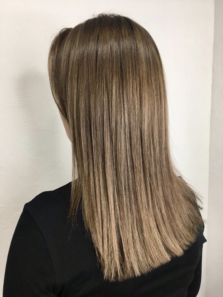 Натуральный цвет окрашивание. Омск