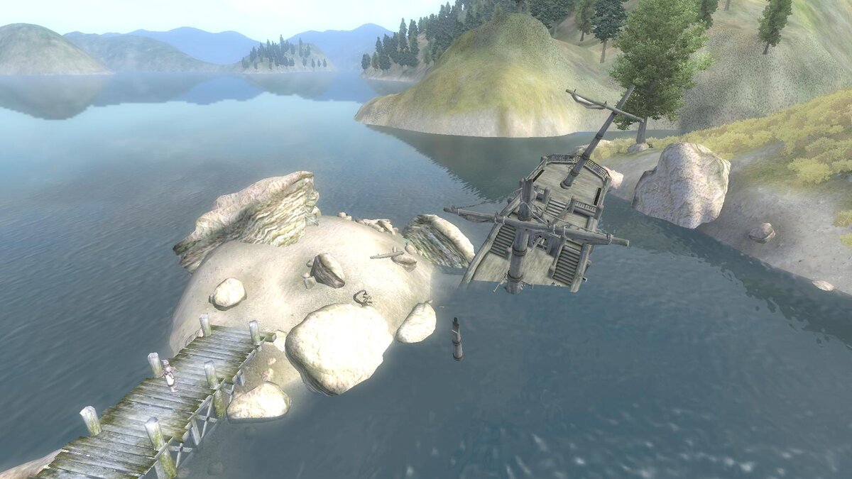 Затонувший корабль Oblivion