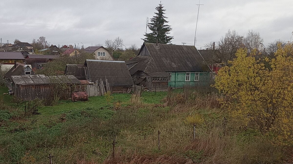 Деревня наша.
