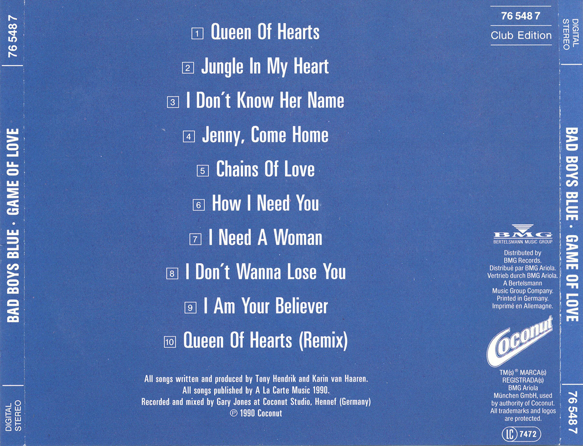 It would not be bad. Bad boys Blue game of Love. Ноты Bad boys Blue