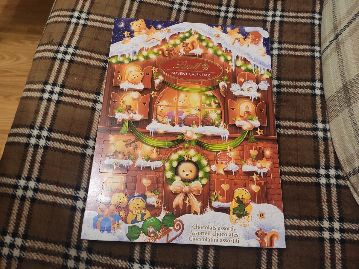 Advent Calendar шоколадный