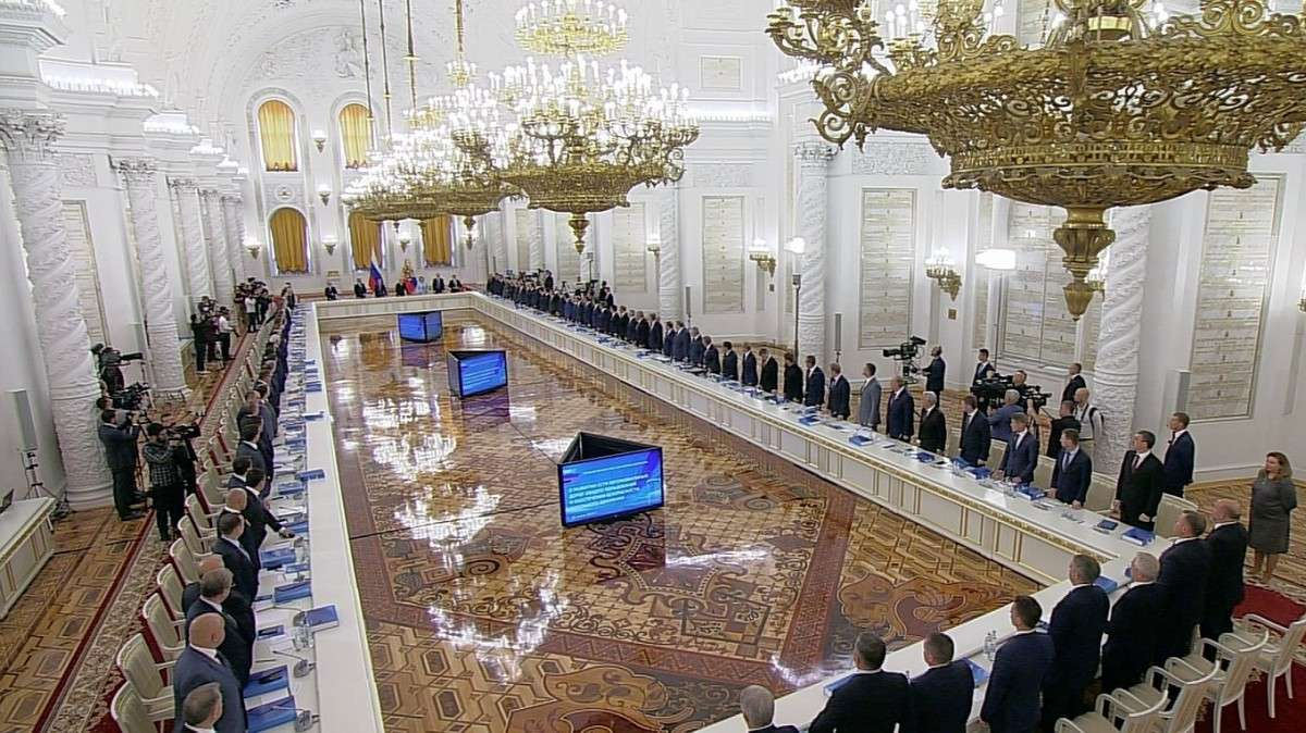 Заседание Госсовета РФ ! Добрых дум о Народе России !