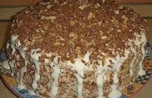 Торт с черносливом. 