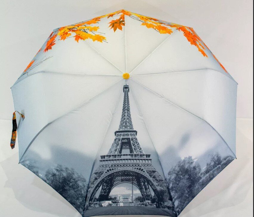 Зонт в 4 сложения длиной 17-20 см