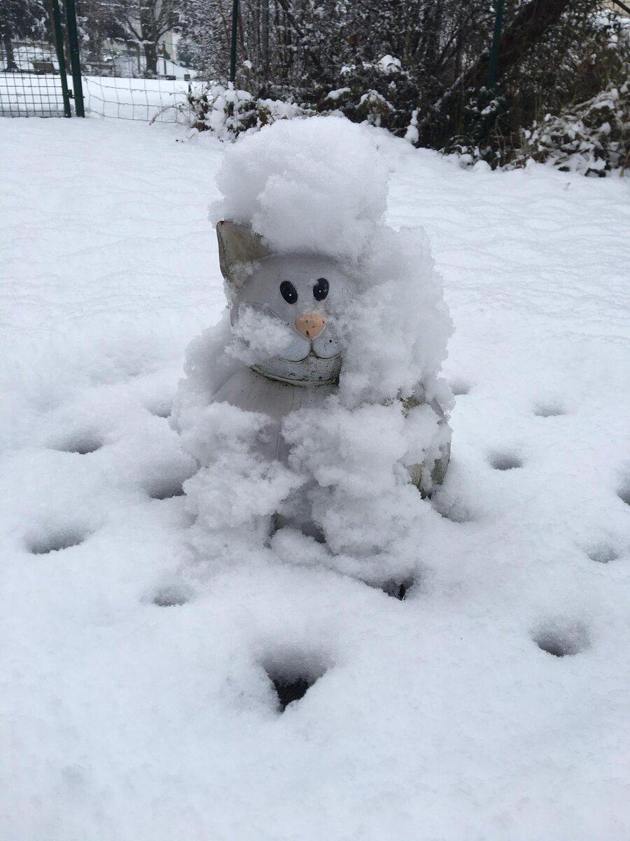 моя скульптура во дворе