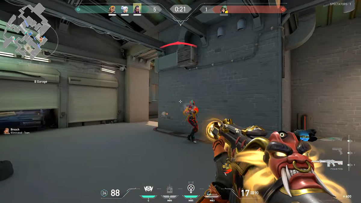 Скриншот из игры Valorant