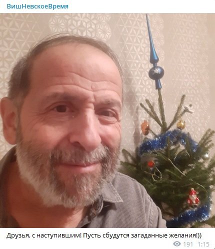 Б. Вишневский. Скрин из телеграм-канала "ВишНевскоеВремя"