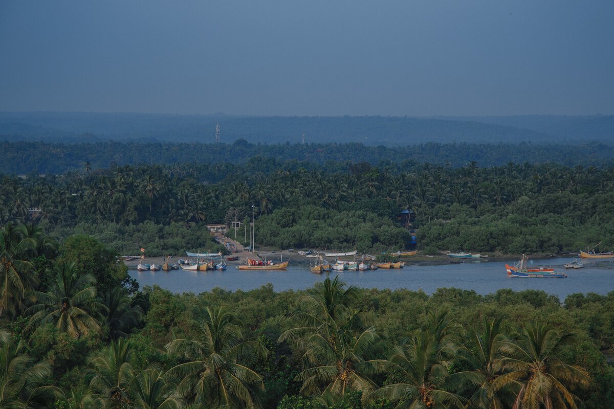 Индия. Граница штатов Гоа и Махараштра