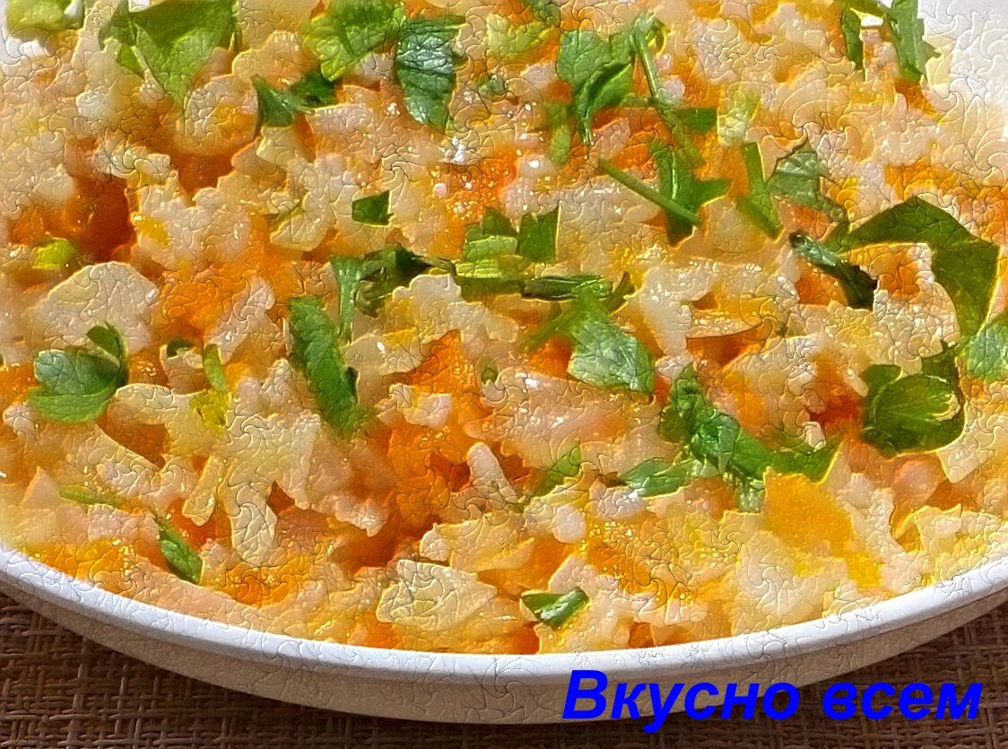 Лаханоризо - тушеная капуста с рисом - простой и вкусный рецепт с пошаговыми фото