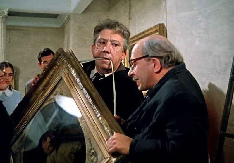 Кадр из фильма "Старики-разбойники" Эльдара Рязанова