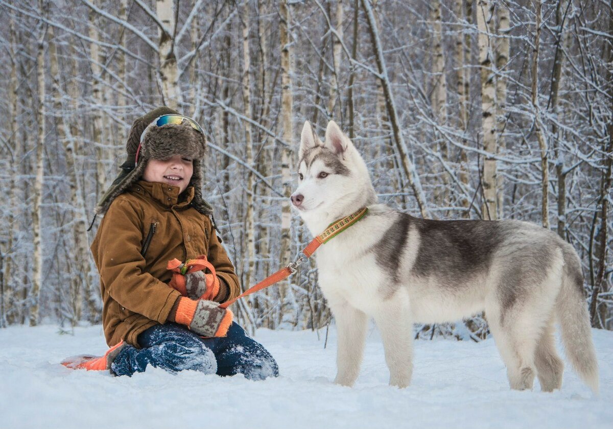 Сыну на природе, определенно, было лучше, чем в городе
