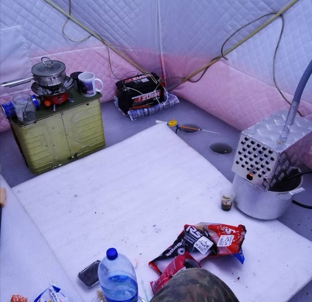 Ловля плотвы зимой