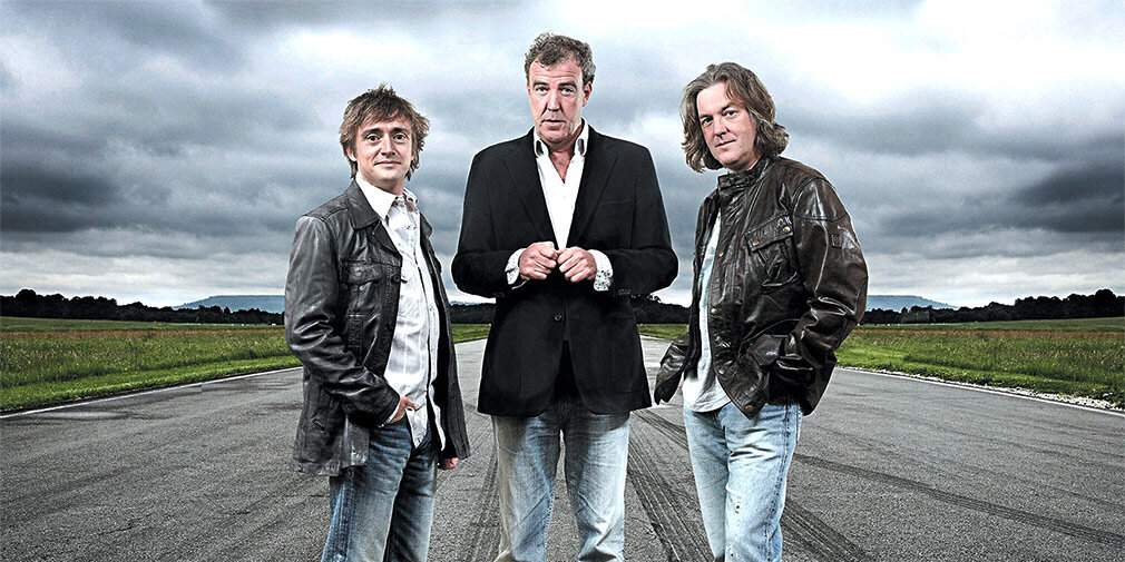 Ведущие Top Gear: Джереми Кларксон, Джеймс Мэй и Ричард Хаммонд