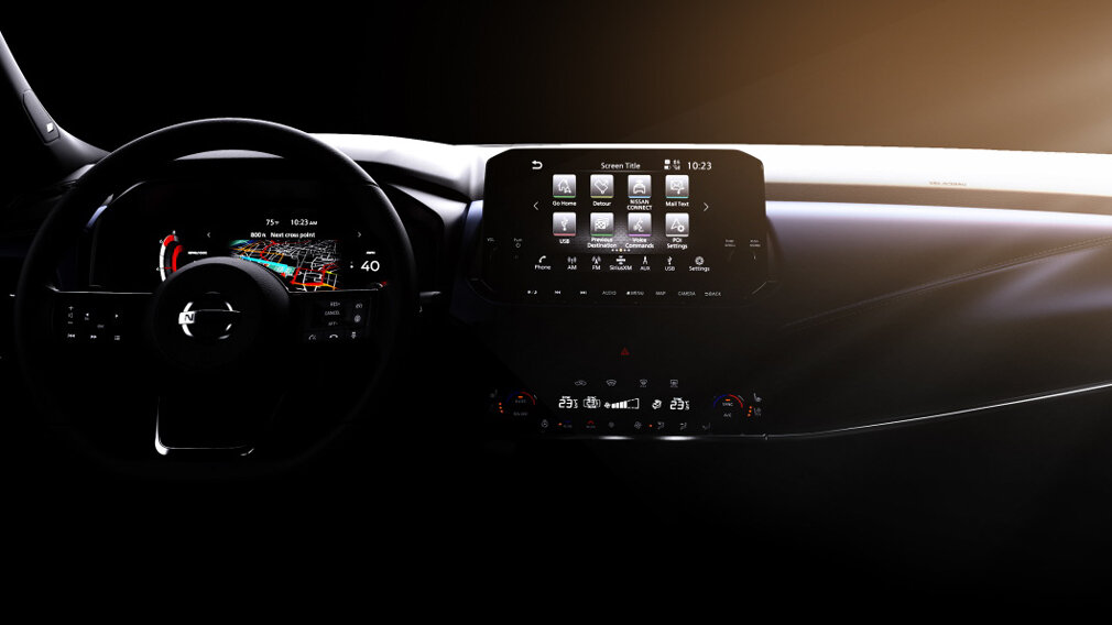 Салон нового Nissan Qashqai