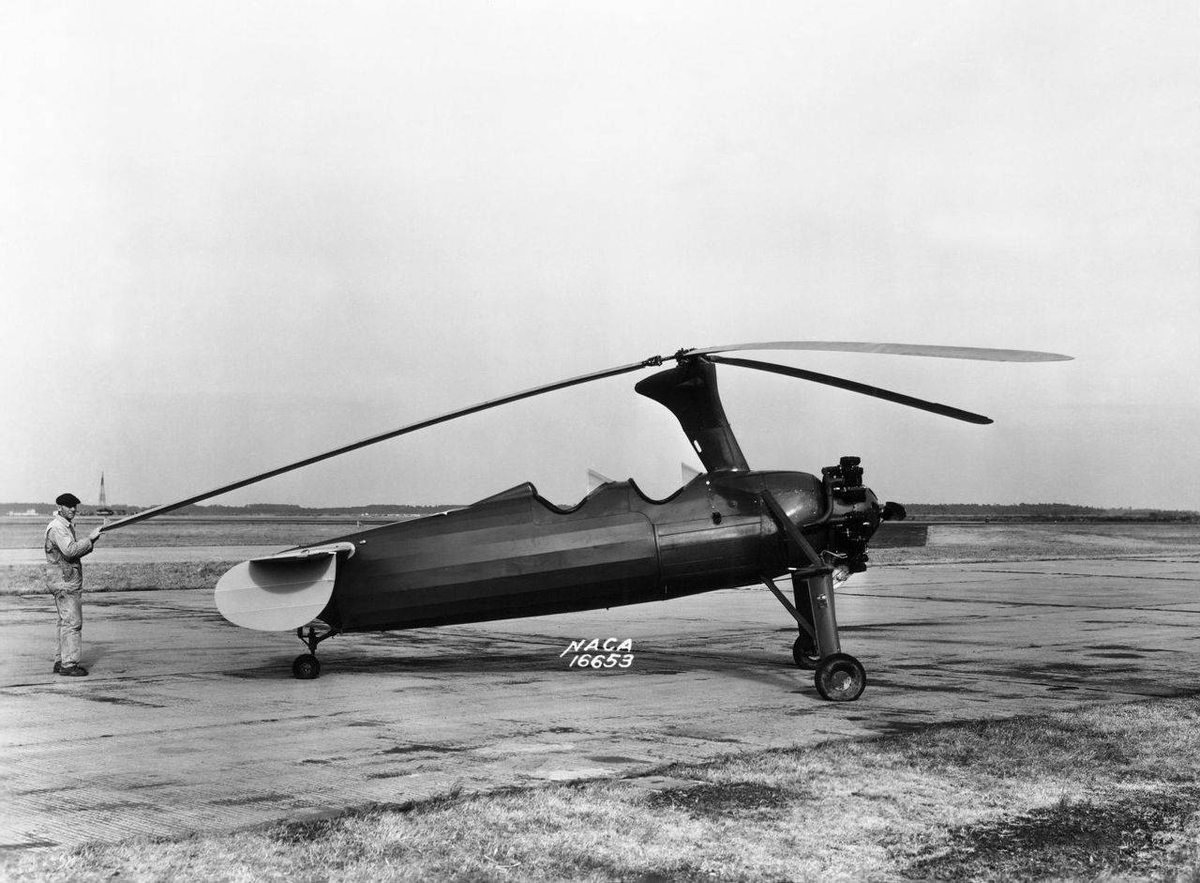 Японский автожир Kayaba Ka-1 