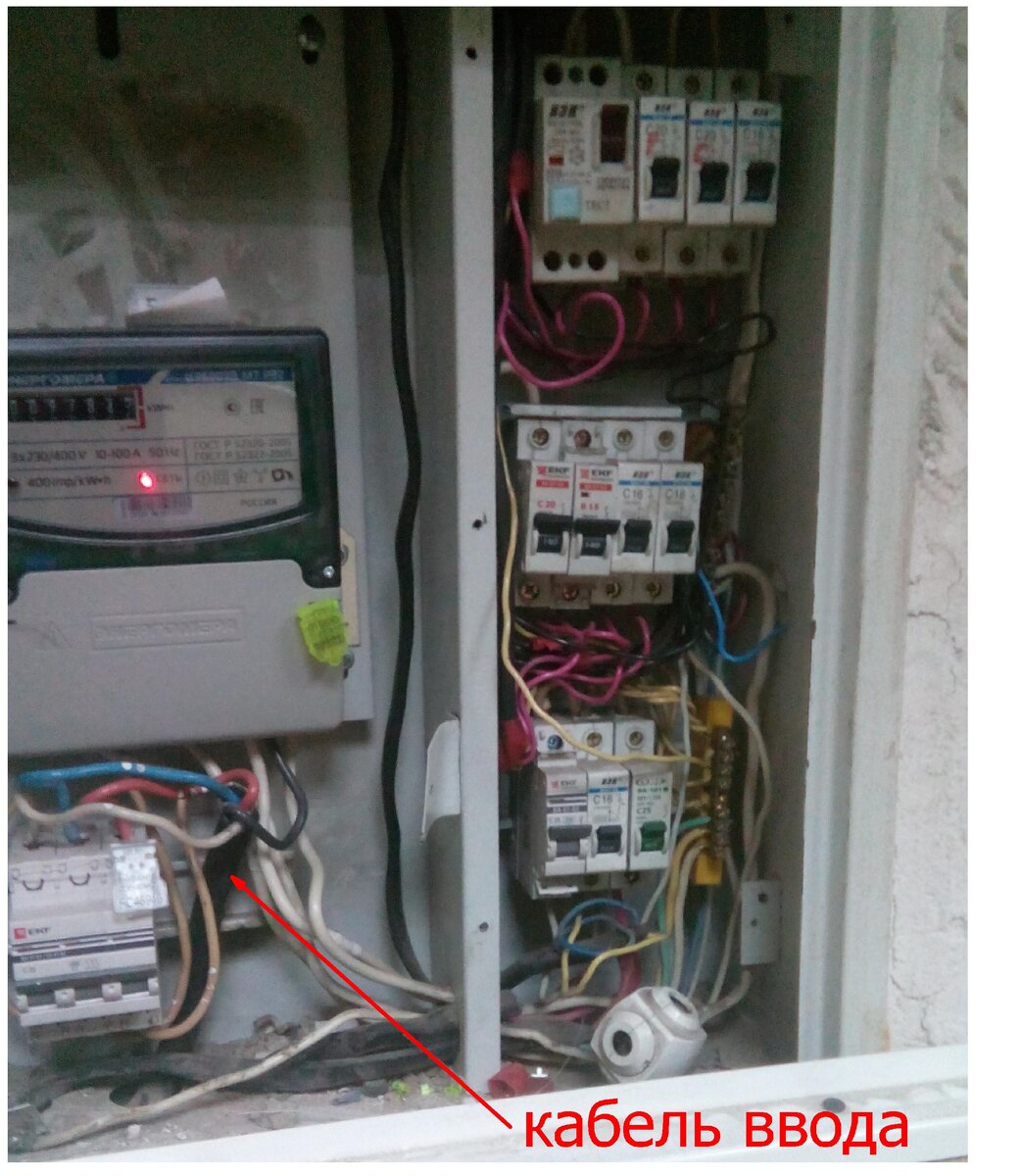 Устройство электрического ввода 380 вольт