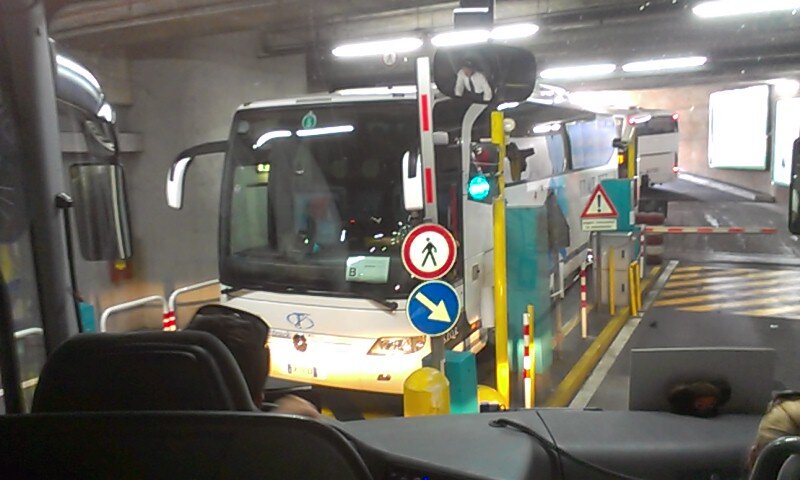 Подземная парковка Ватикана