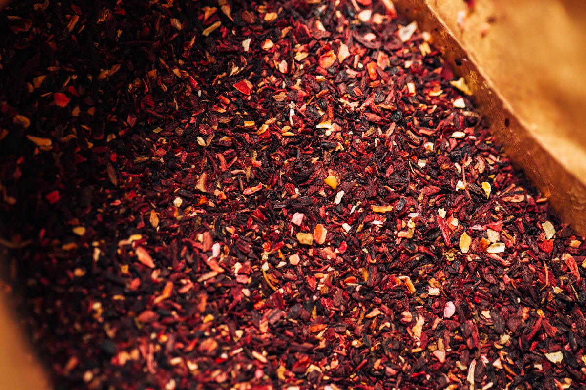 Гибискус в сухом виде