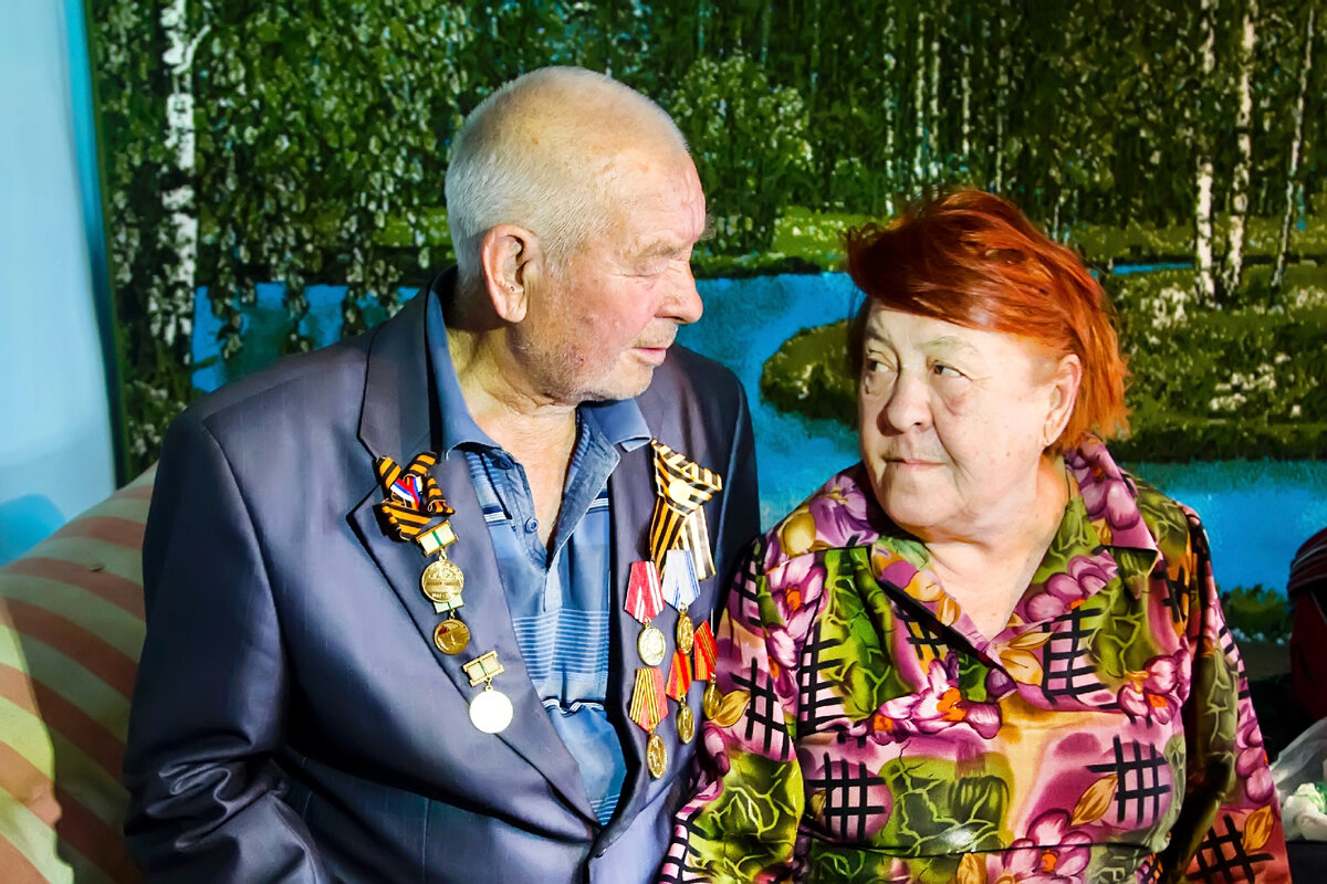 Борис Борисович с женой Галиной Дмитриевной