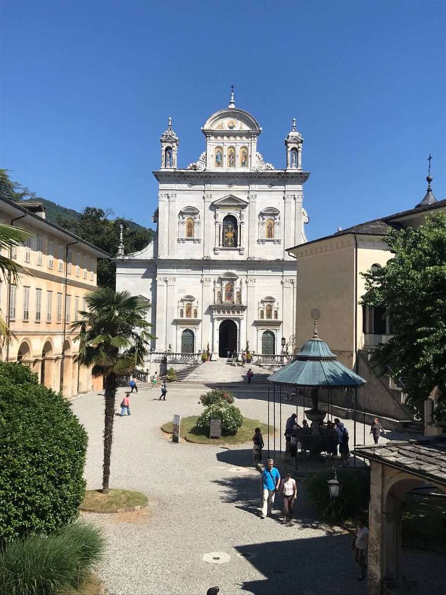 Piazzetta della Basilica. Площадь с главной базиликой. Фотография из личного архива.