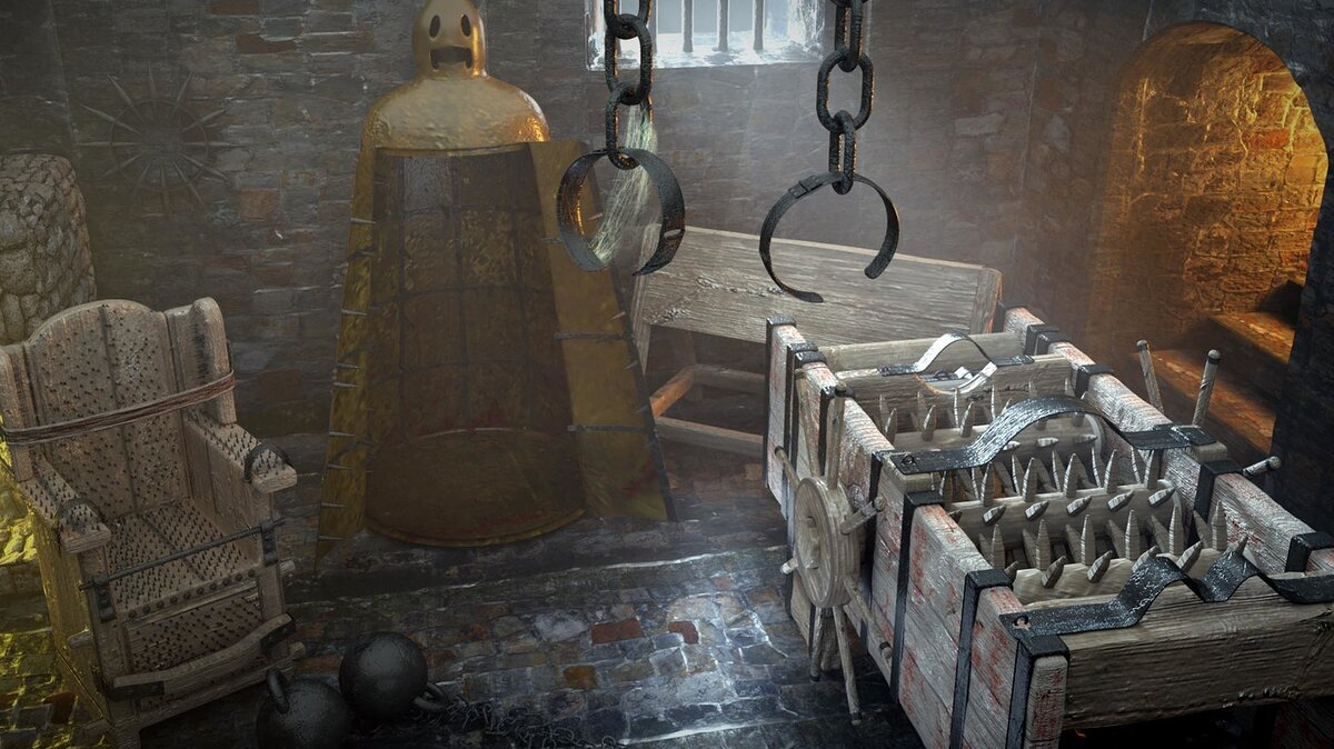 Источник: https://blenderartists.org/t/torture-chamber/699550