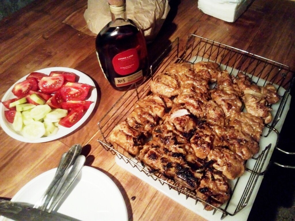 Шашлычок под коньячок