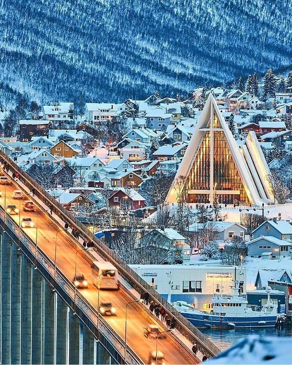 Норвегия город тромсе