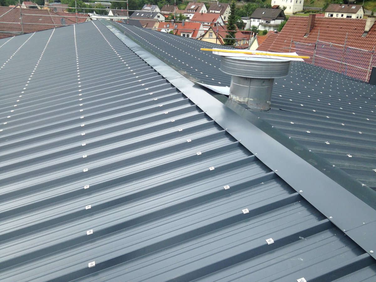 ремонт металлической кровли