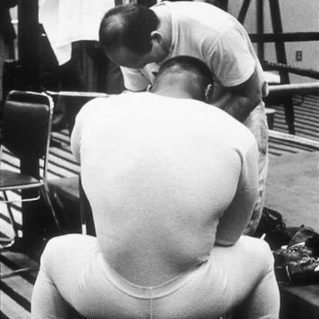 Спина Майка Тайсона на пике