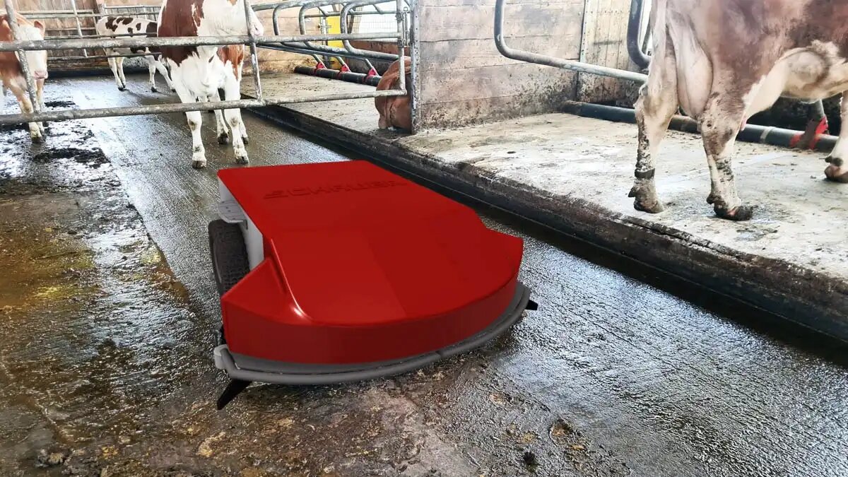 Фото: en.schauer-agrotronic.com Новый робот-сборщик навоза Schauer Enro Collect VC