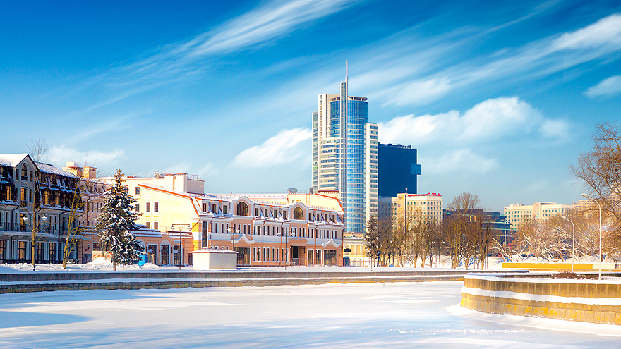 Зимний Минск 