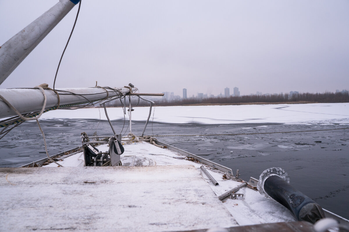 Выходим из затона