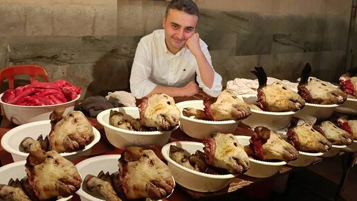Пища из головы Барана l Придающая силы организму l Настоящий белок для ...